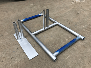 Metal Fence Stands